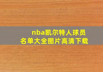 nba凯尔特人球员名单大全图片高清下载