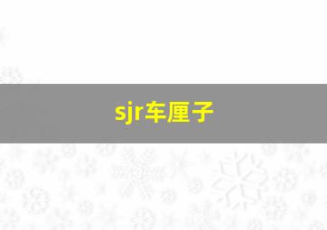 sjr车厘子