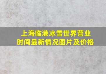 上海临港冰雪世界营业时间最新情况图片及价格