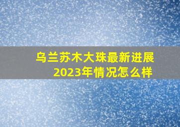 乌兰苏木大珠最新进展2023年情况怎么样