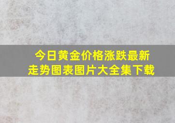 今日黄金价格涨跌最新走势图表图片大全集下载