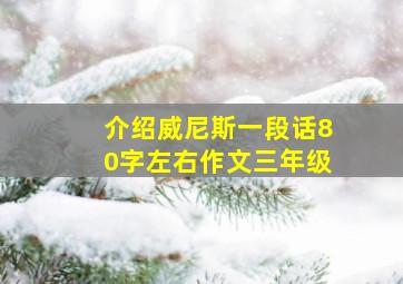 介绍威尼斯一段话80字左右作文三年级