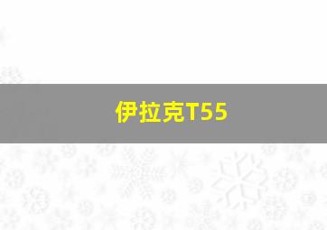 伊拉克T55