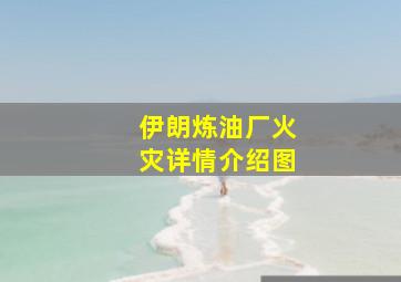 伊朗炼油厂火灾详情介绍图