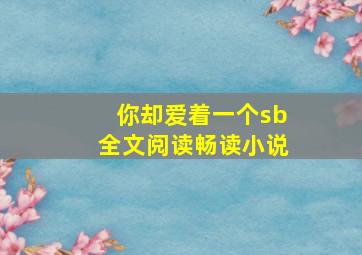 你却爱着一个sb全文阅读畅读小说