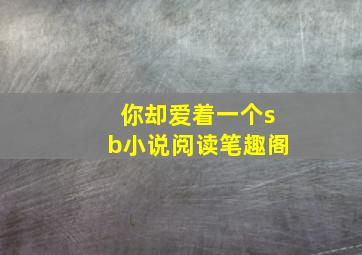 你却爱着一个sb小说阅读笔趣阁