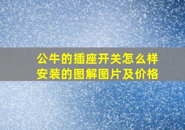 公牛的插座开关怎么样安装的图解图片及价格