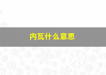 内瓦什么意思