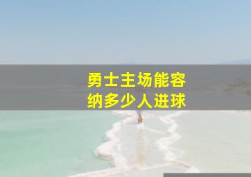 勇士主场能容纳多少人进球