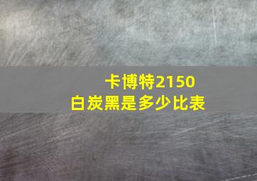 卡博特2150白炭黑是多少比表