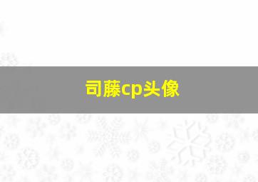 司藤cp头像