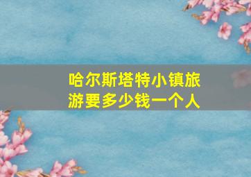 哈尔斯塔特小镇旅游要多少钱一个人