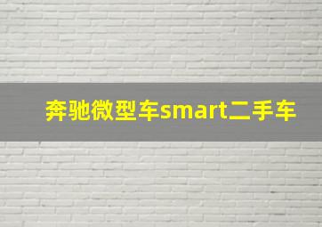 奔驰微型车smart二手车