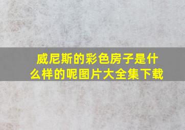 威尼斯的彩色房子是什么样的呢图片大全集下载