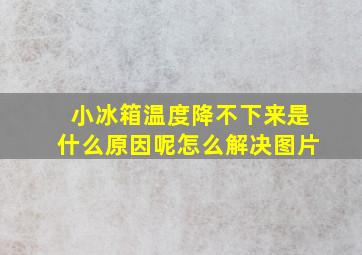 小冰箱温度降不下来是什么原因呢怎么解决图片