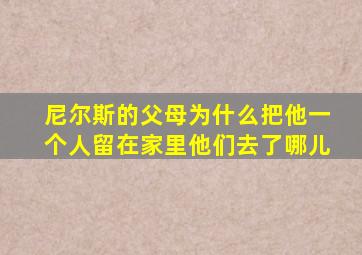 尼尔斯的父母为什么把他一个人留在家里他们去了哪儿