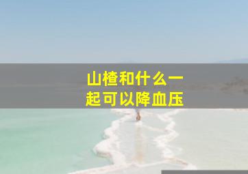 山楂和什么一起可以降血压