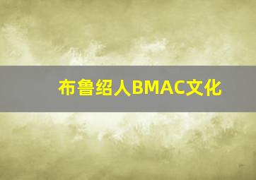 布鲁绍人BMAC文化