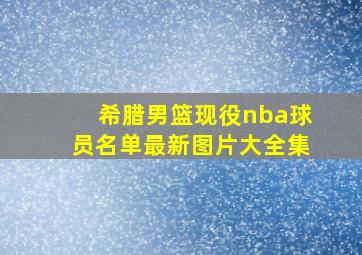 希腊男篮现役nba球员名单最新图片大全集