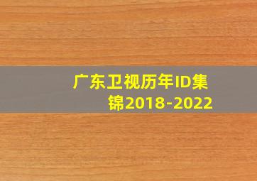 广东卫视历年ID集锦2018-2022