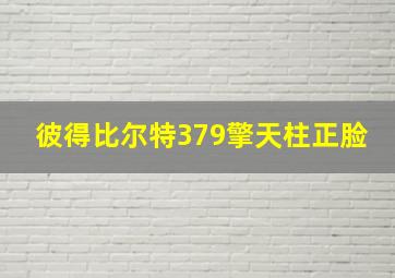 彼得比尔特379擎天柱正脸