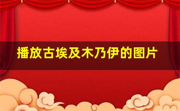 播放古埃及木乃伊的图片