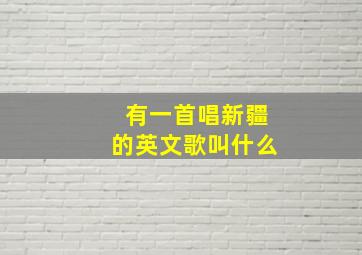 有一首唱新疆的英文歌叫什么