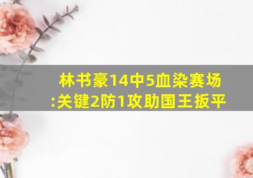 林书豪14中5血染赛场:关键2防1攻助国王扳平