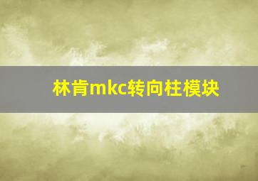 林肯mkc转向柱模块