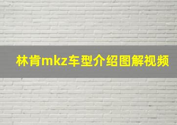 林肯mkz车型介绍图解视频