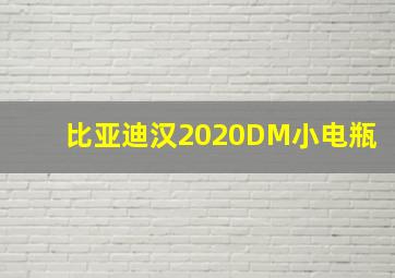 比亚迪汉2020DM小电瓶