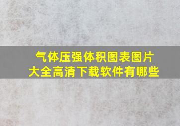 气体压强体积图表图片大全高清下载软件有哪些