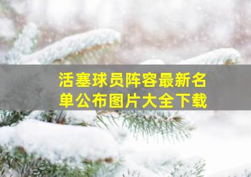 活塞球员阵容最新名单公布图片大全下载