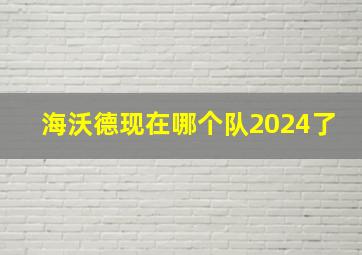 海沃德现在哪个队2024了