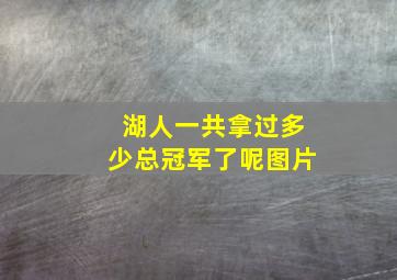 湖人一共拿过多少总冠军了呢图片