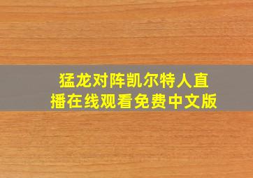 猛龙对阵凯尔特人直播在线观看免费中文版