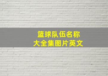 篮球队伍名称大全集图片英文