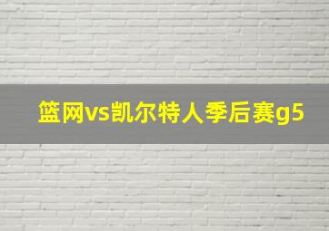 篮网vs凯尔特人季后赛g5