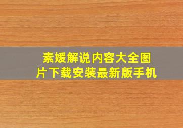 素媛解说内容大全图片下载安装最新版手机