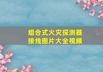 组合式火灾探测器接线图片大全视频