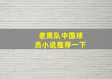 老鹰队中国球员小说推荐一下