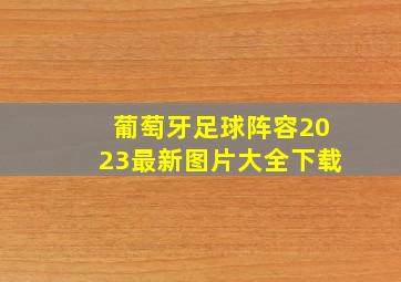 葡萄牙足球阵容2023最新图片大全下载