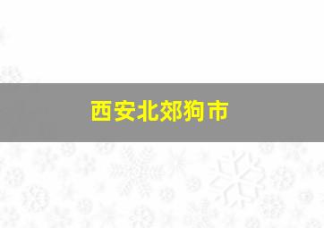 西安北郊狗市