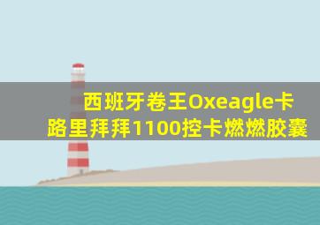 西班牙卷王Oxeagle卡路里拜拜1100控卡燃燃胶囊