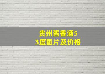 贵州酱香酒53度图片及价格