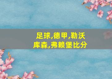 足球,德甲,勒沃库森,弗赖堡比分