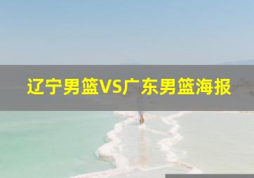 辽宁男篮VS广东男篮海报