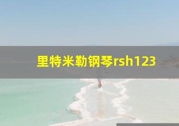 里特米勒钢琴rsh123