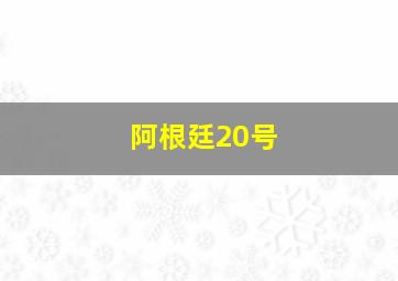 阿根廷20号