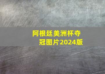 阿根廷美洲杯夺冠图片2024版